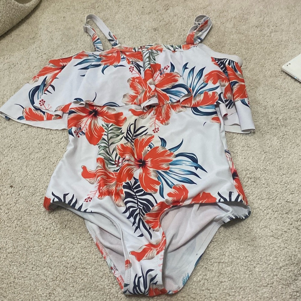 Floral swimsuit